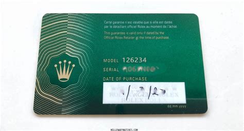 new rolex warranty card nfc|New Rolex warranty card.